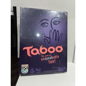TABOO Board Game by Hasbro Gaming: The Game of Unspeakable Fun - New In Plastic